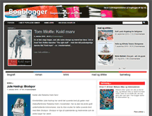 Tablet Screenshot of bogblogger.dk